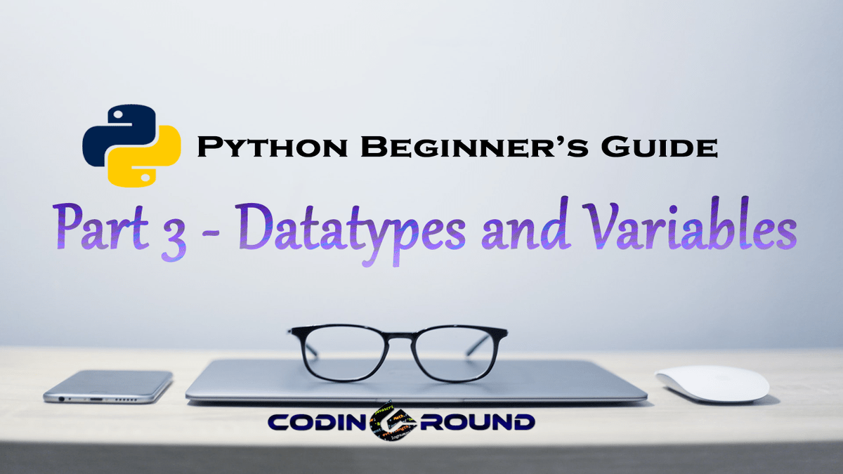 datatypes and variables python